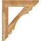 Ekena Millwork Olympic Slat Rough Sawn Bracket, Western Red Cedar, 6"W x 36"D x 40"H BKT06X36X40OLY06RWR - alternate 3